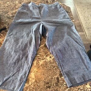 Alfred Dunner Denim Blue Pants